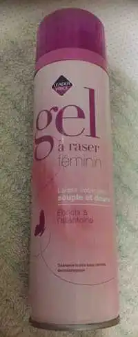 LEADER PRICE - Gel à raser féminin