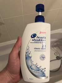 HEAD & SHOULDERS - Classic clean 2 in 1 - Shampooing antipelliculaire et après-shampooing