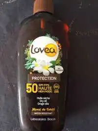 LOVEA - Protection  - Huile sèche monoï de Tahiti spf 50