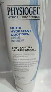 PHYSIOGEL - Nutri-hydratant quotidien crème intensive