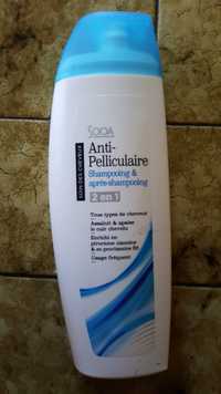SOOA - Shampooing & après-shampooing anti-pelliculaire 2 en 1