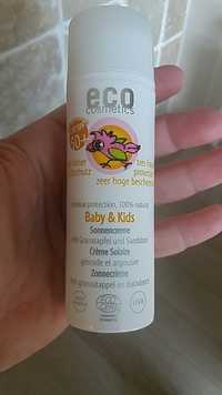 ECO COSMETICS - Baby & Kids - Crème solaire - Grenade et argousier 