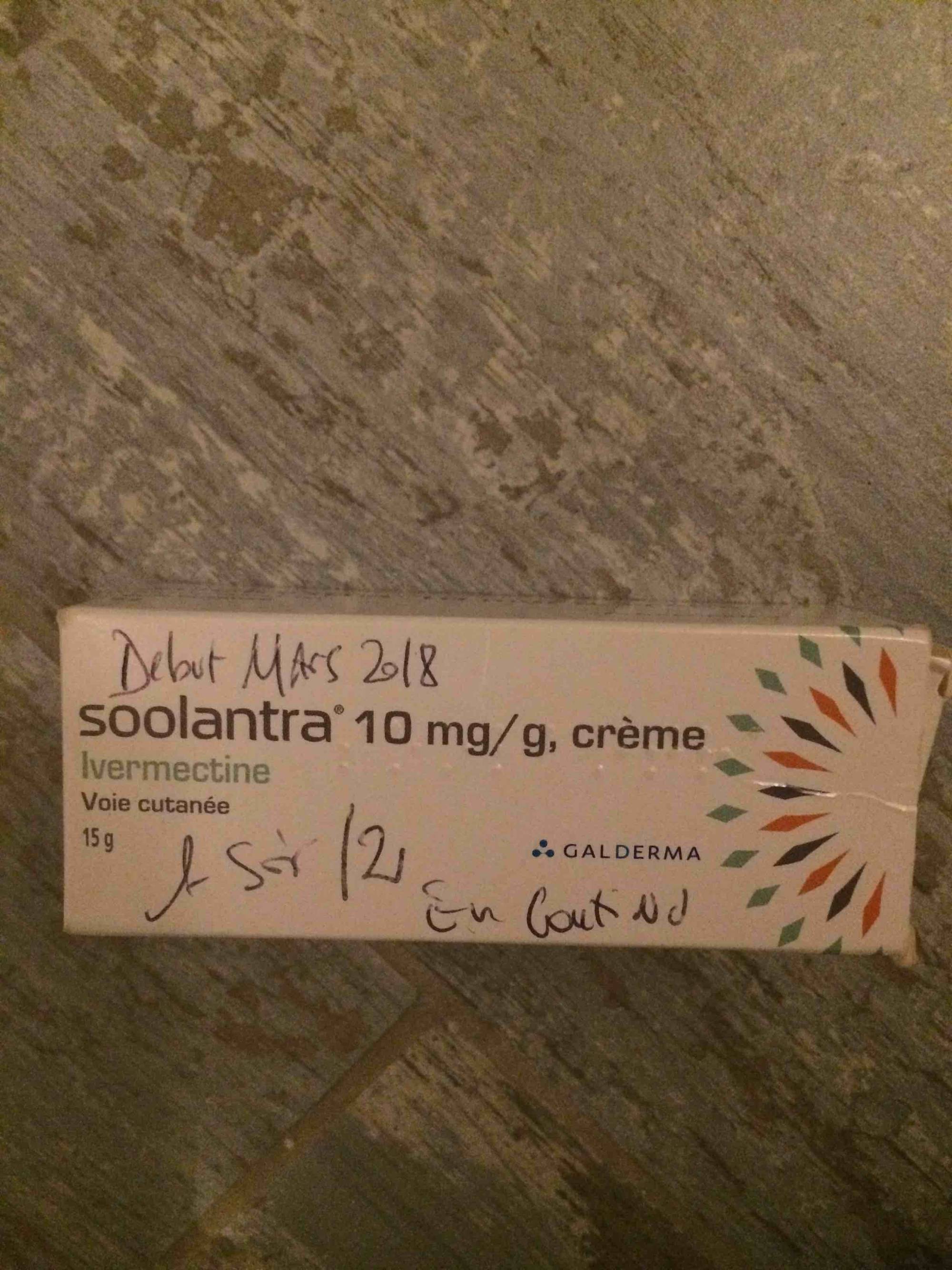 GALDERMA - Soolantra 10 mg/g - Crème