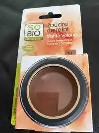 LÉA NATURE - SO'BiO étic - Poudre de teint matité velour - 03 terre soleil