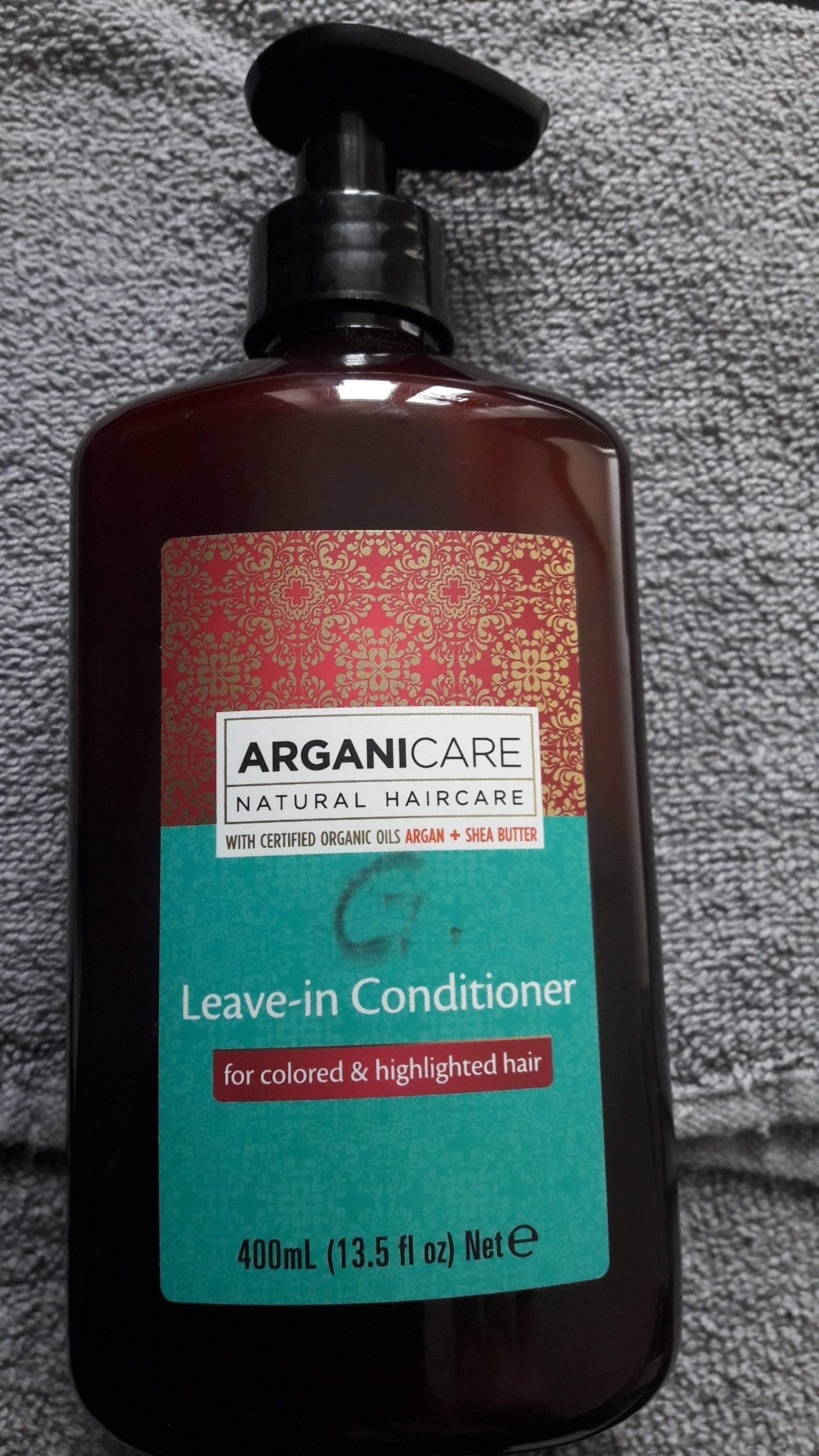 ARGANICARE - Leave-in conditioner for colored & highlighted hair