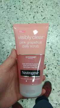 NEUTROGENA - Visibly clear - Pink grapefruit daily scrub