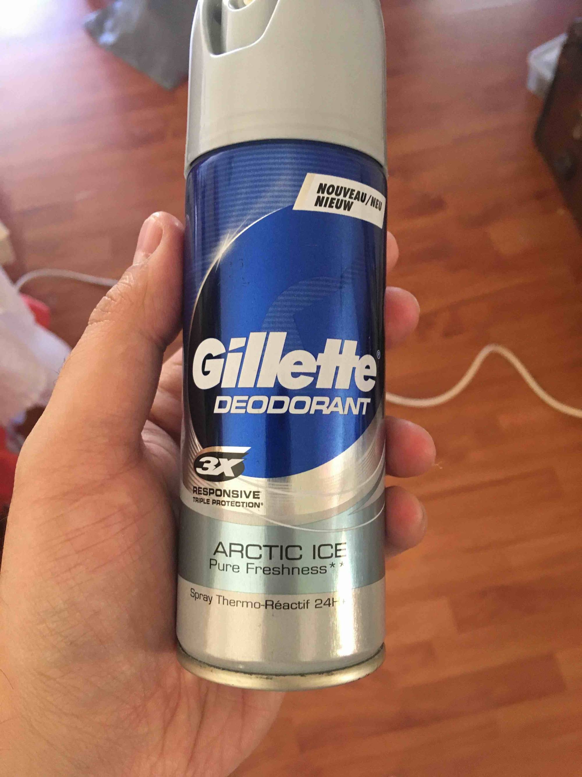 GILLETTE - Arctic ice - Déodorant 24h