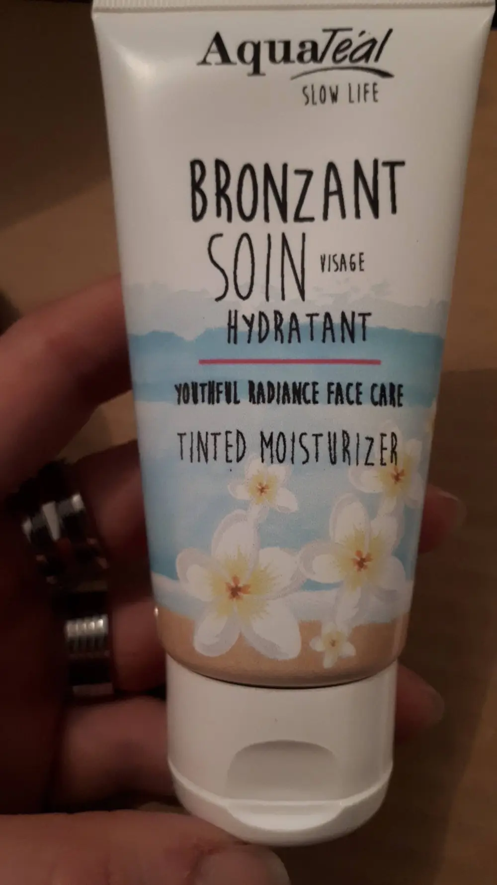 AQUATÉAL - Bronzant - Soin hydratant visage