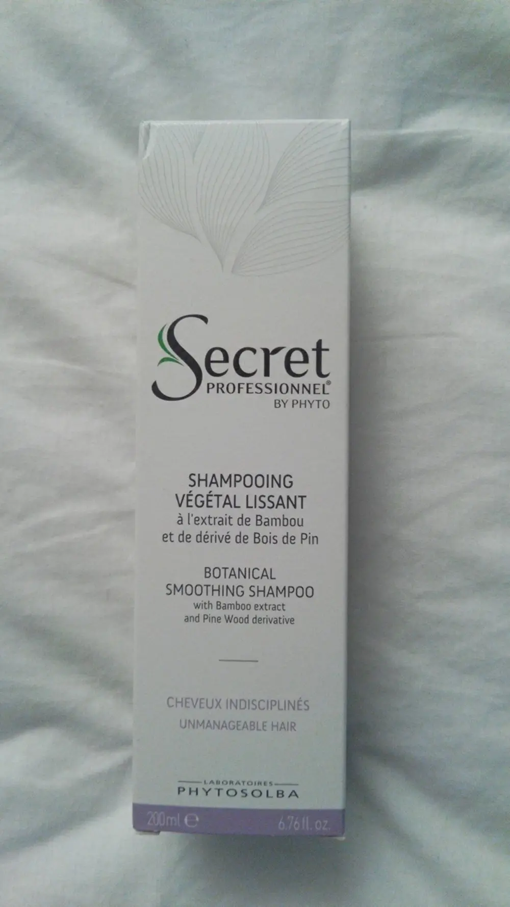 SECRET PROFESSIONNEL BY PHYTO - Shampooing végétal lissant