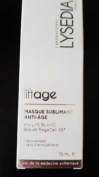 LYSEDIA - Liftage - Masque sublimant anti-âge