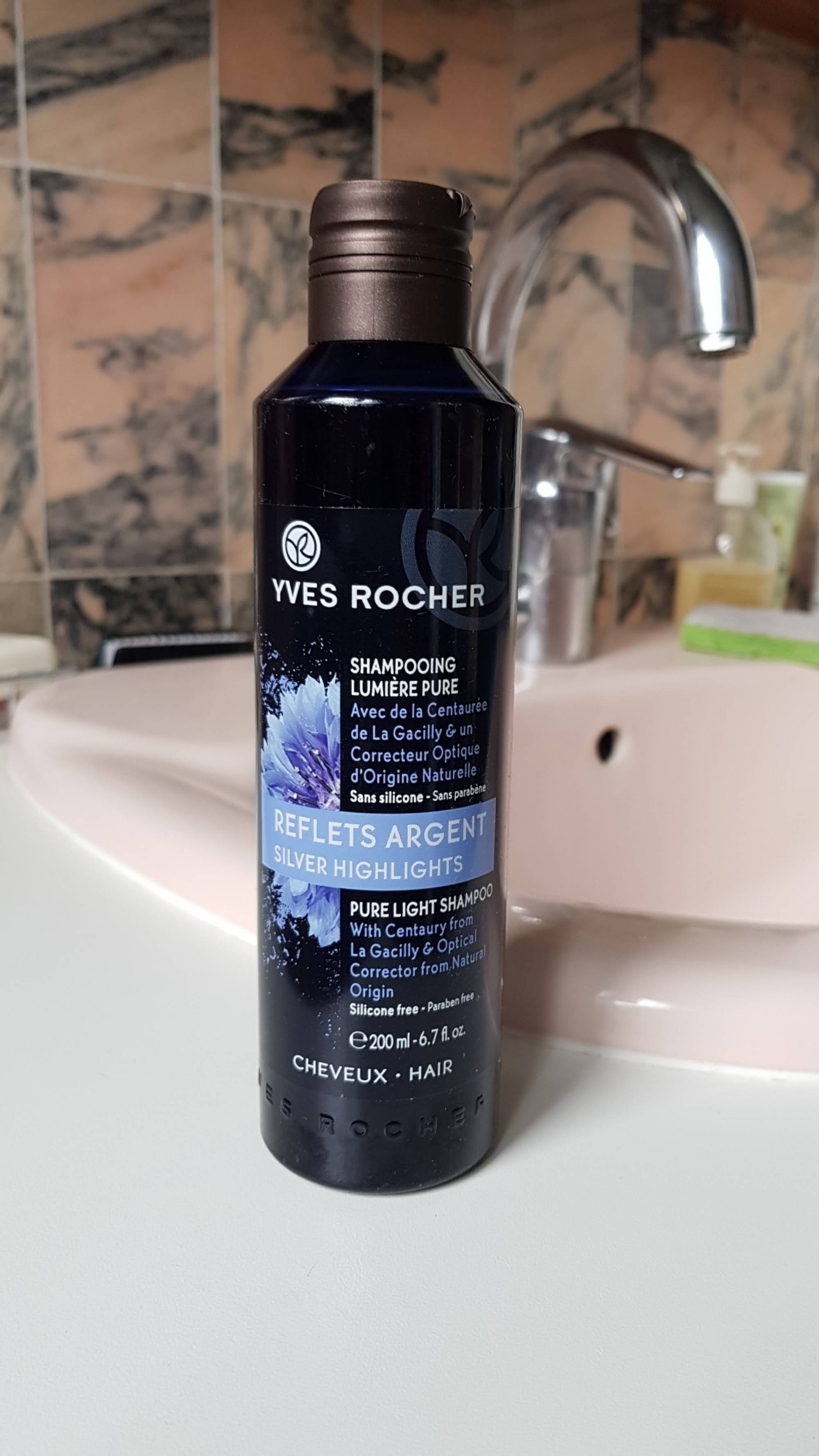 YVES ROCHER - Reflets argent - Shampooing lumière pure