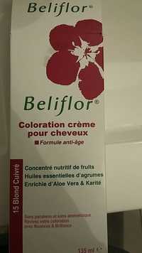 BELIFLOR - Coloration crème pour cheveux 15 blond cuivré