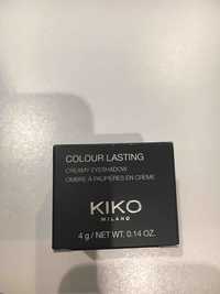 KIKO - Colour lasting - Ombre à paupières en crème