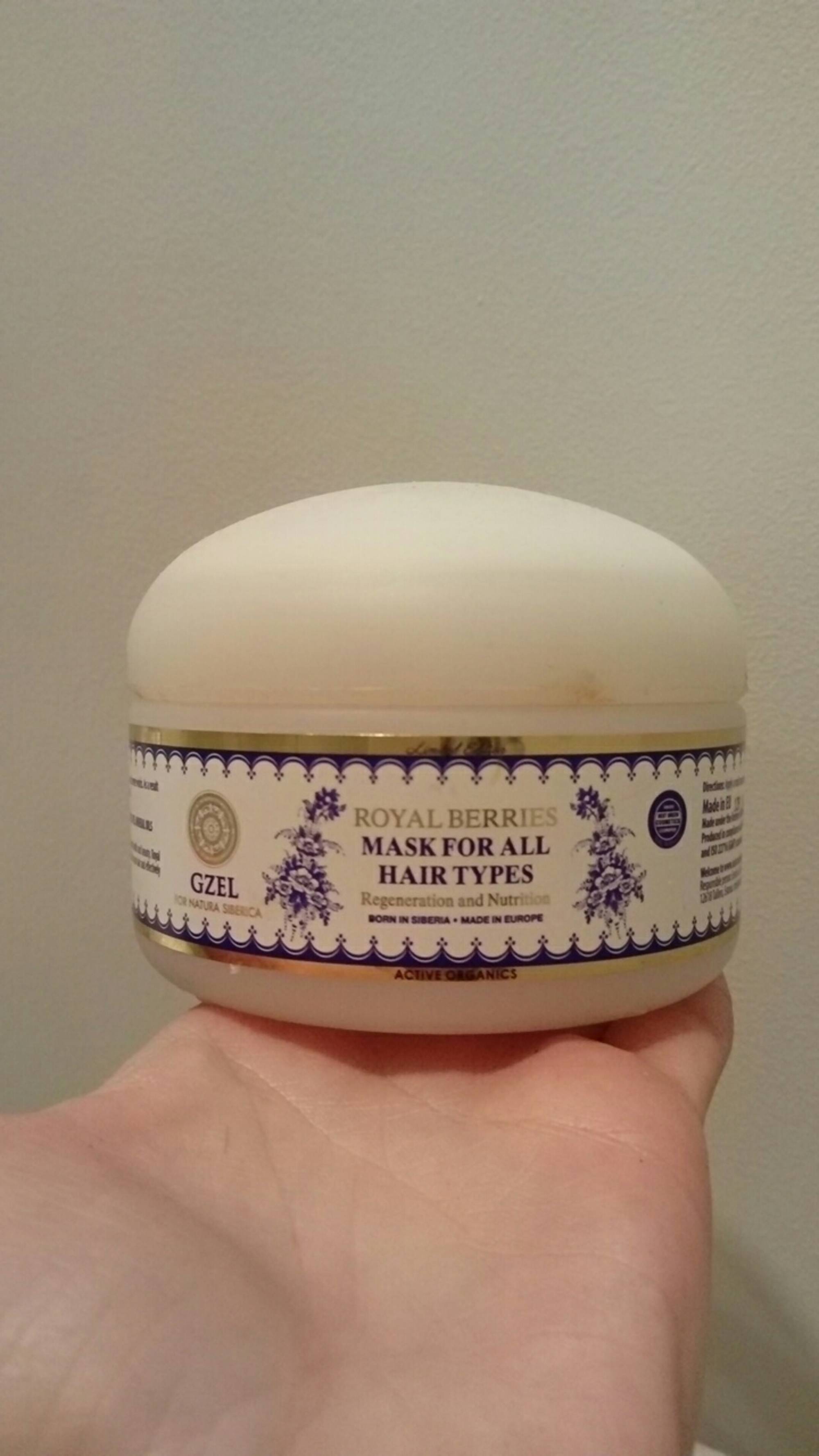 NATURA SIBERICA - Gzel Royal Berries - Mask for all hair types