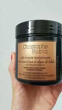 CHRISTOPHE ROBIN - Pâte lavante épaississante - Shampooing pour homme