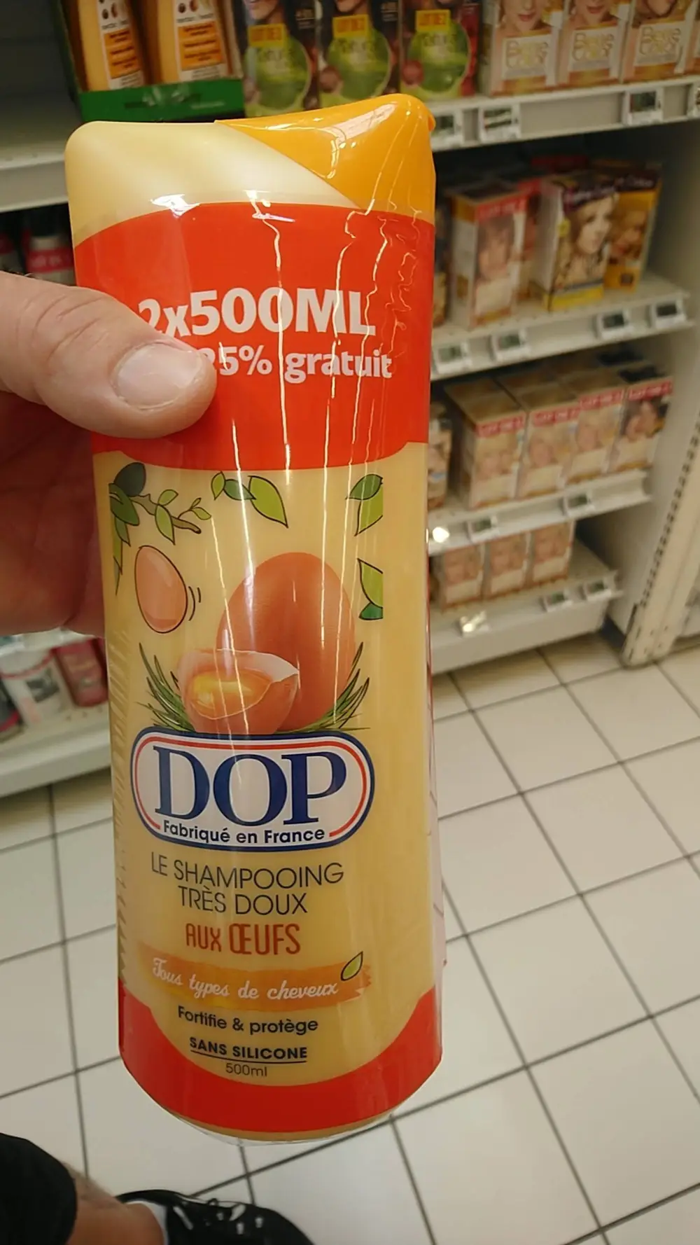 DOP - Le shampooing très doux aux oeufs