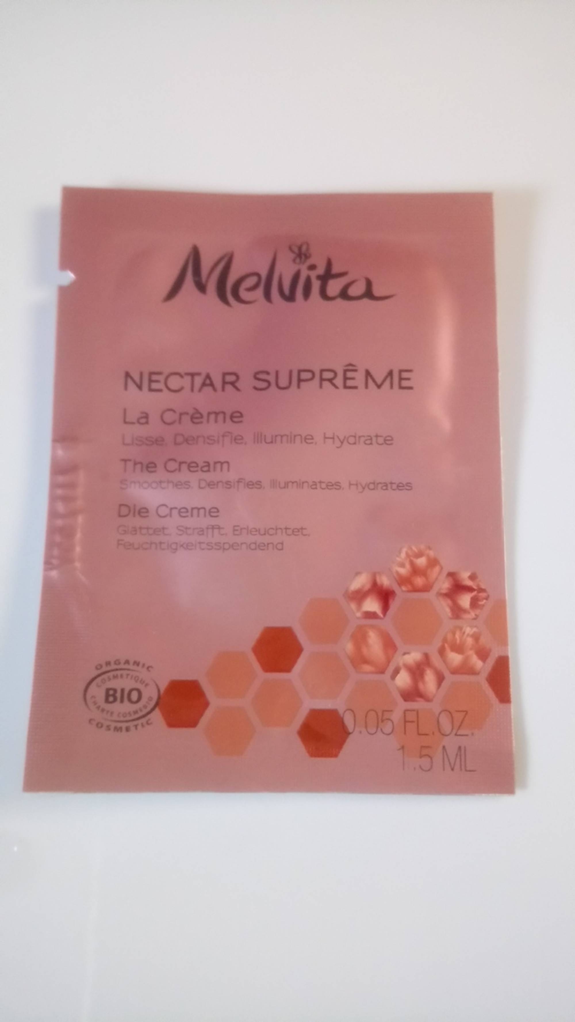 MELVITA - Nectar suprême - La crème bio