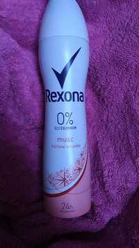 REXONA - Musc fraîcheur naturelle - Déodorant 24h