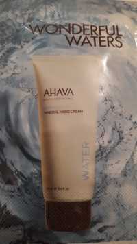 AHAVA - Wonderful waters - Mineral hand cream