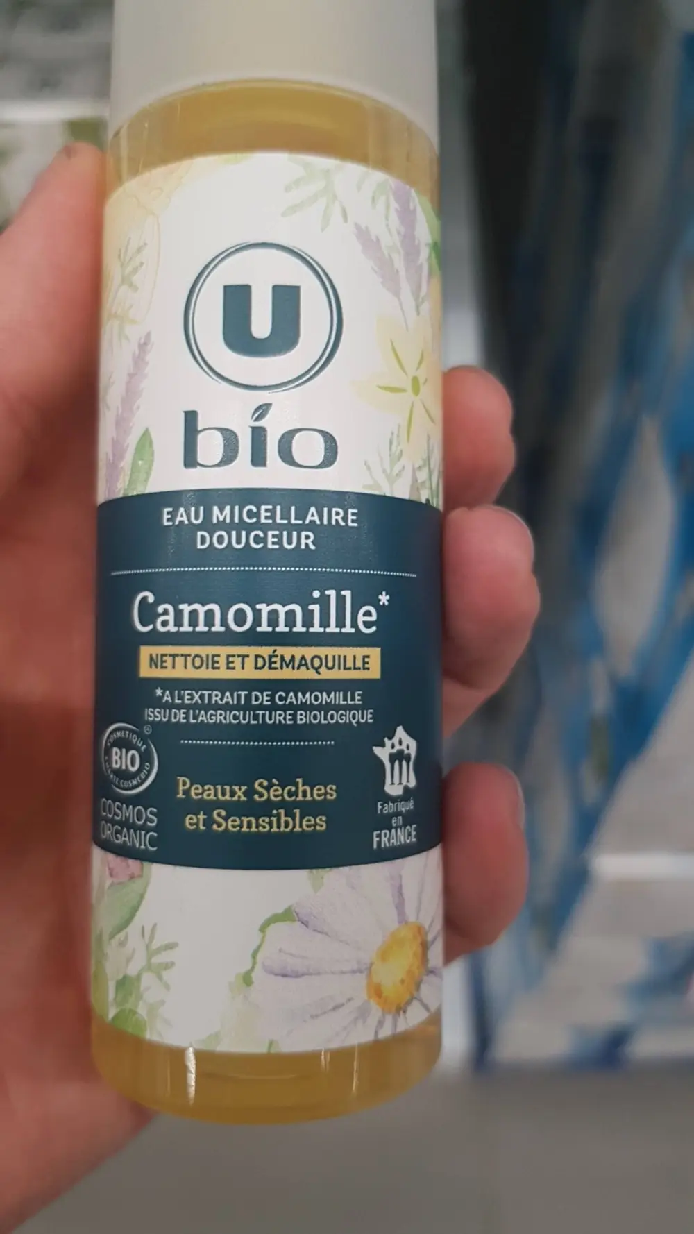 U BIO - Camomille - Eau micellaire douceur bio