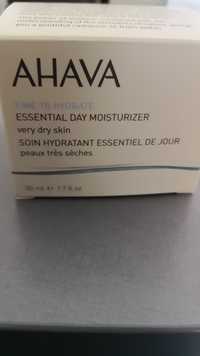 AHAVA - Time to hydrate - Soin hydratant essentiel de jour