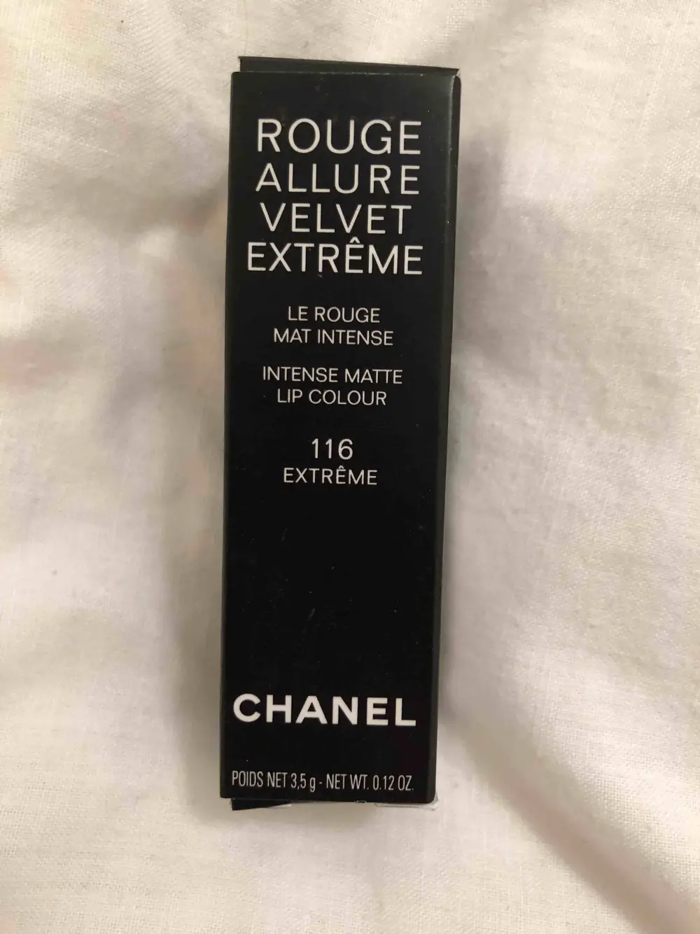 CHANEL - Rouge allure velvet extrême 116 extrême