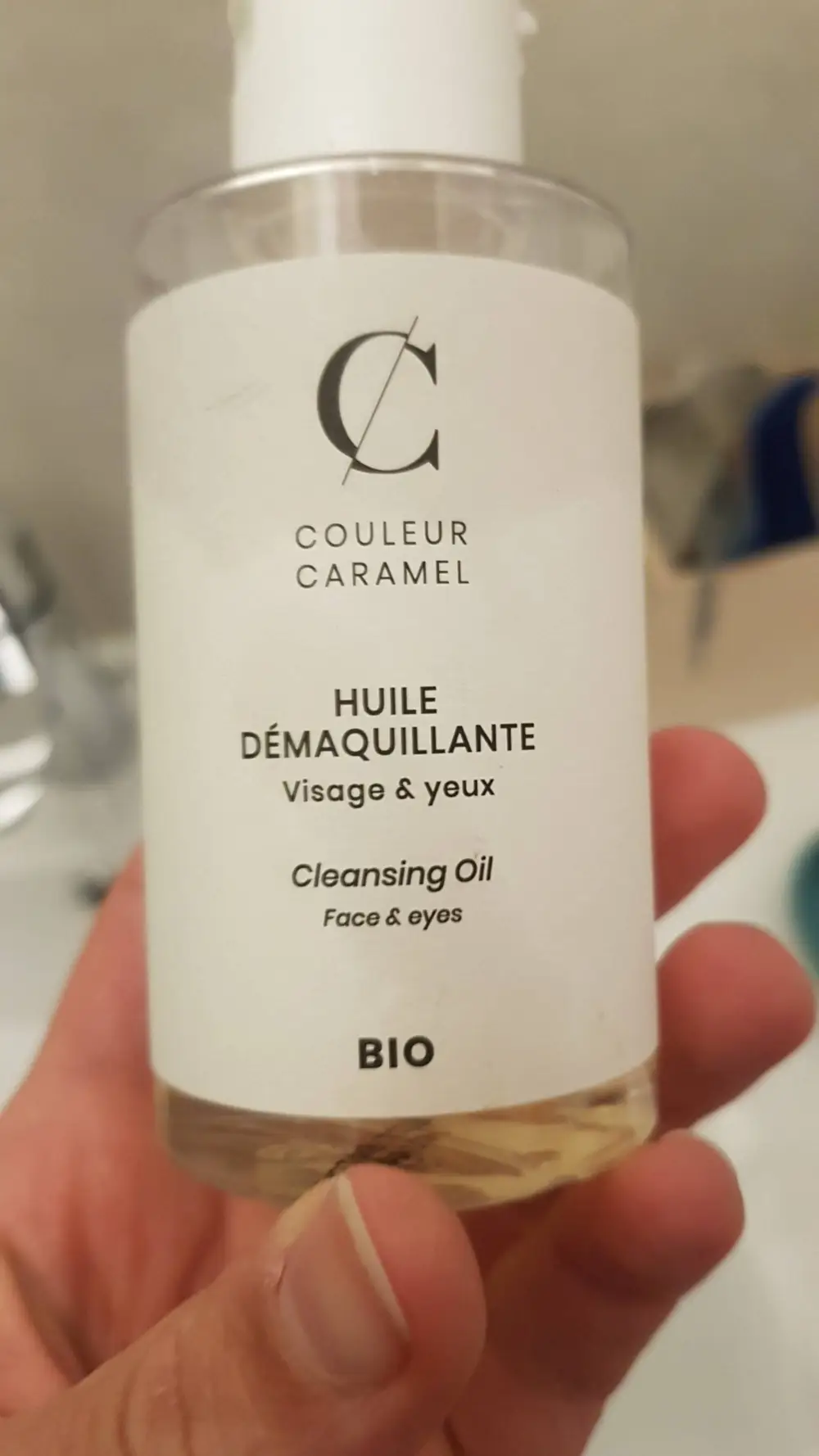 COULEUR CARAMEL - Huile démaquillante 