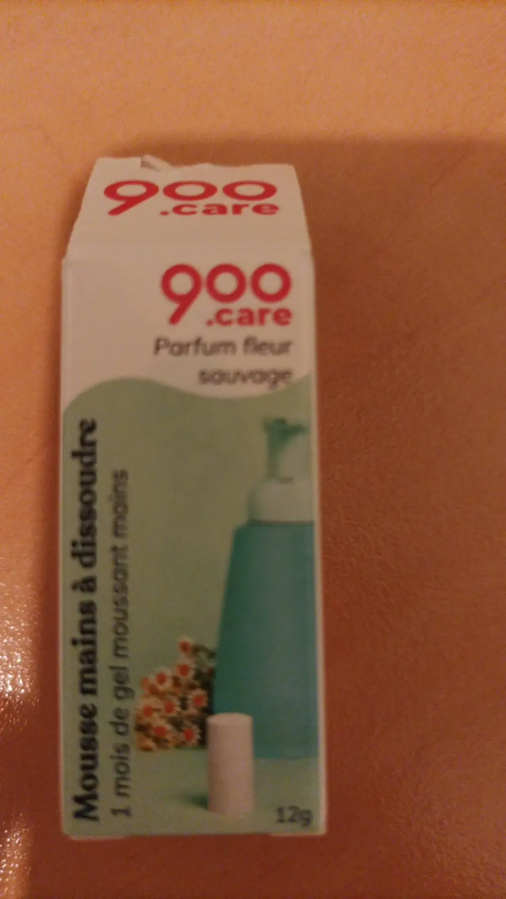 900.CARE - Mousse mains à dissoudre