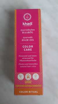 KHADI - Color ritual - Hair oil