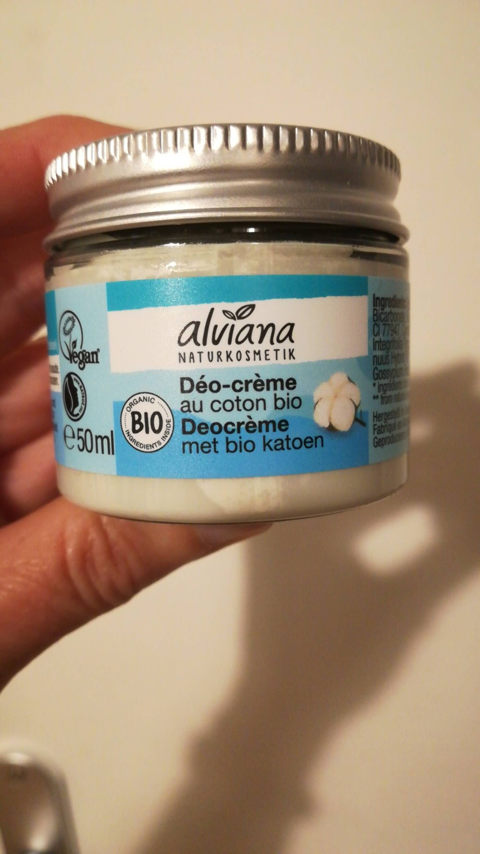ALVIANA - Déo-crème au coton bio