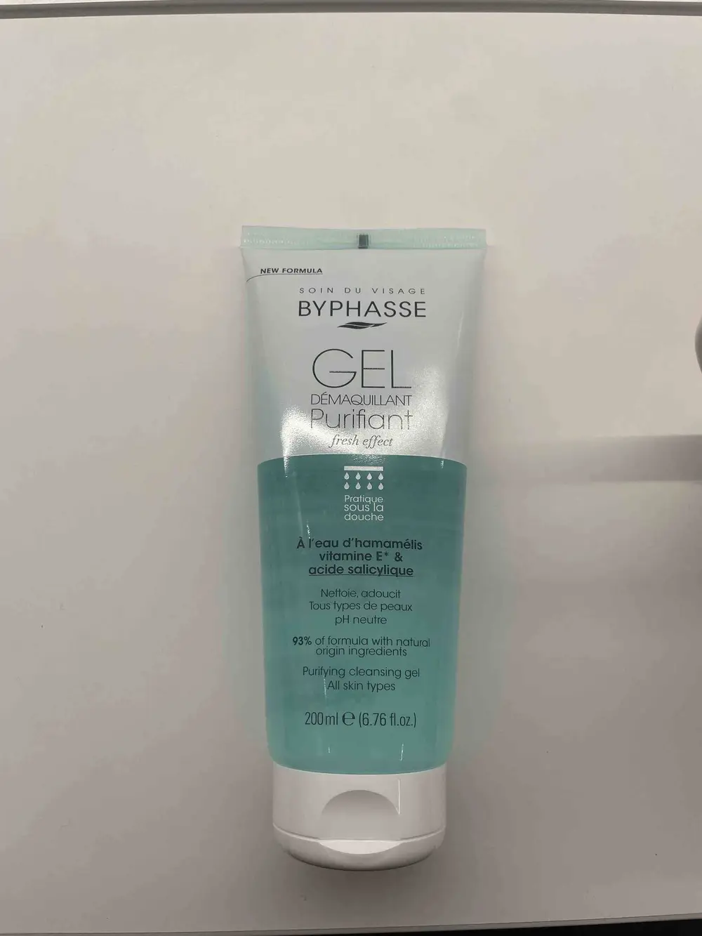 BYPHASSE - Gel démaquillant purifiant