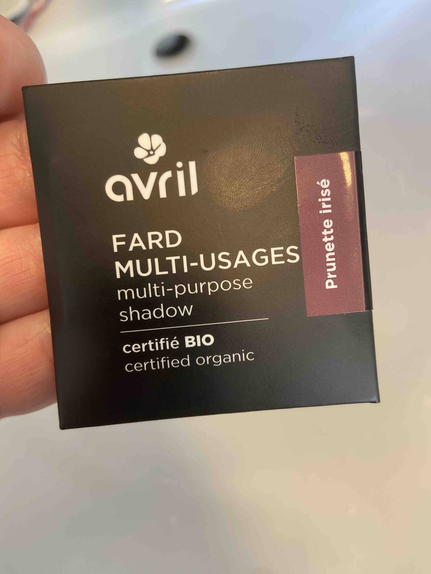 AVRIL - Fard multi-usages prunette irisé 