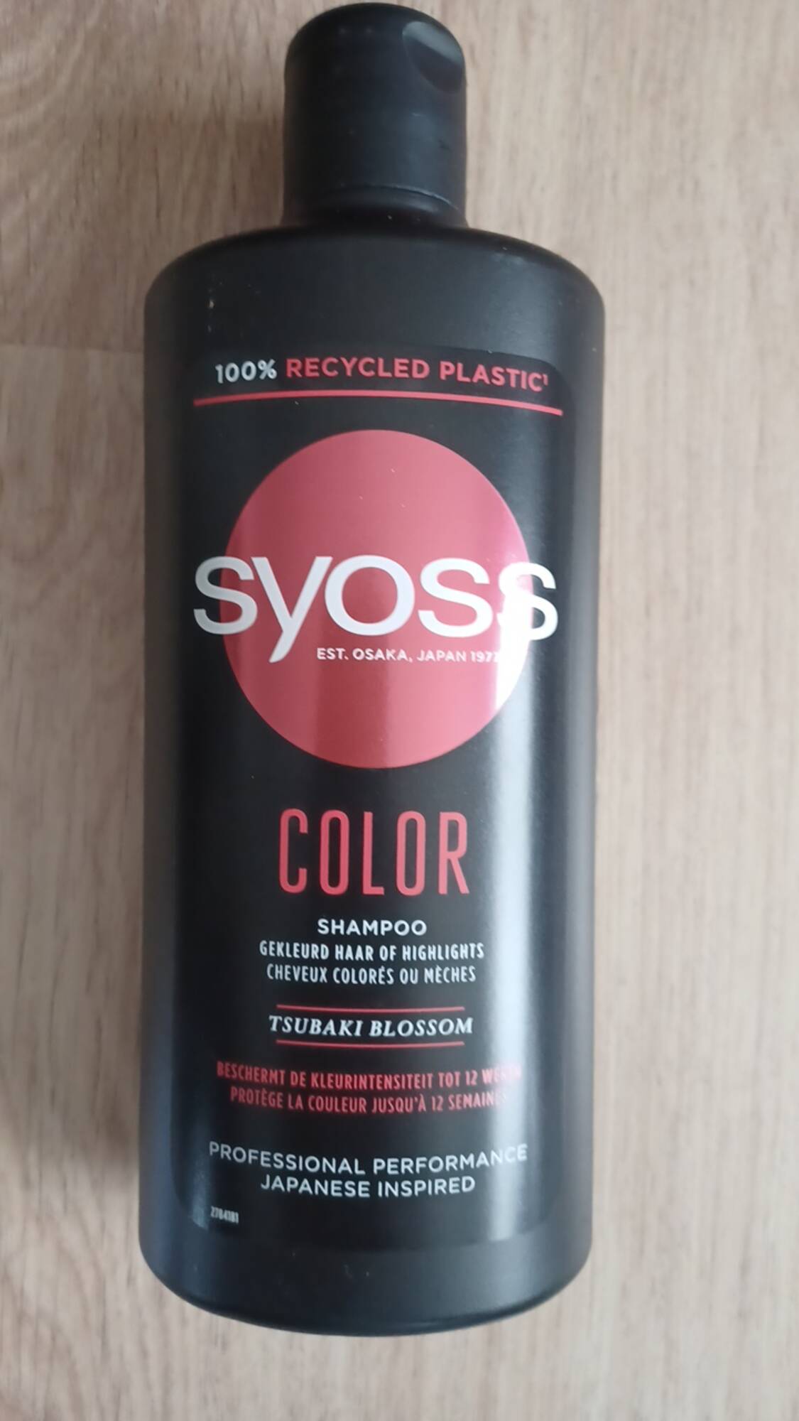 SYOSS - Color Tsubaki blossom - Shampoo