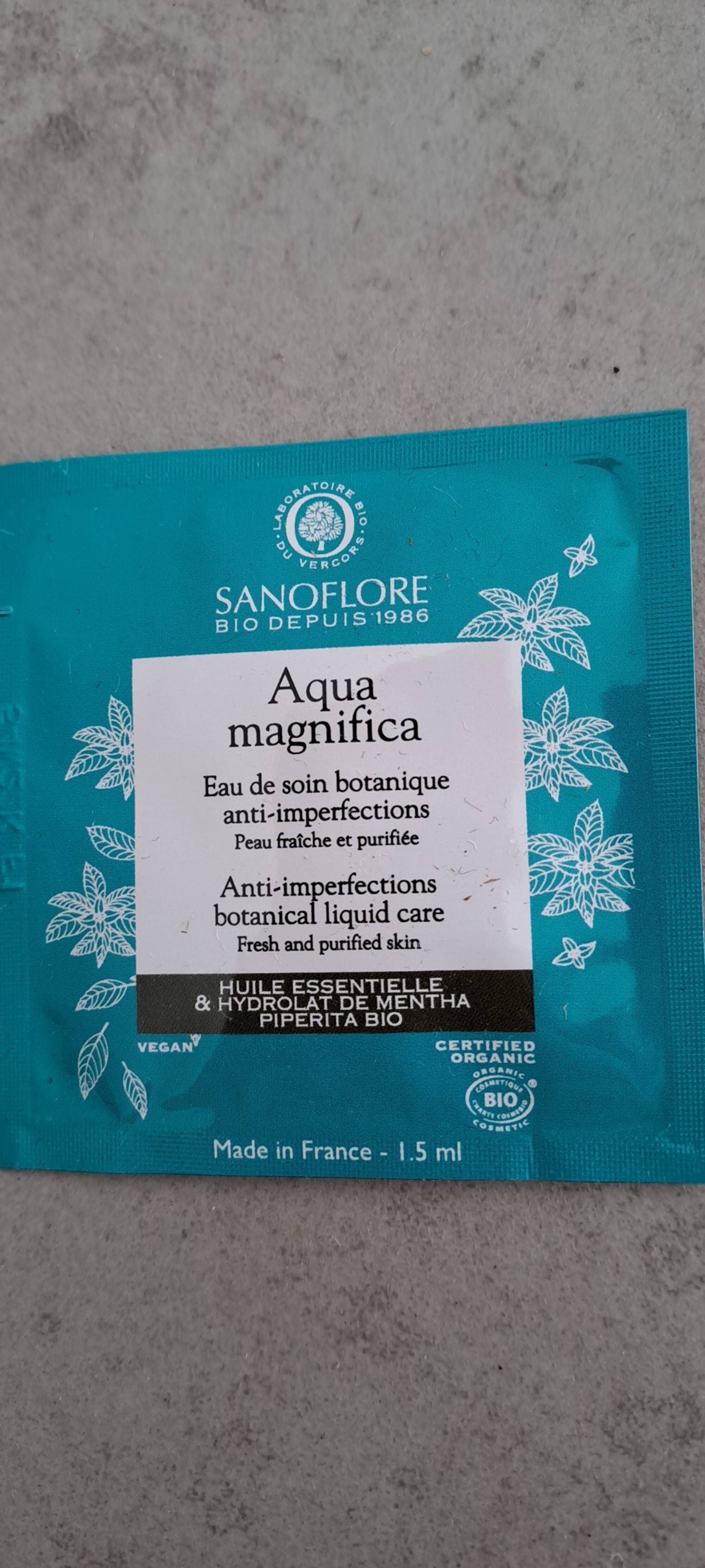 SANOFLORE - Aqua magnifica - Eau de soin botanique anti-imperfections
