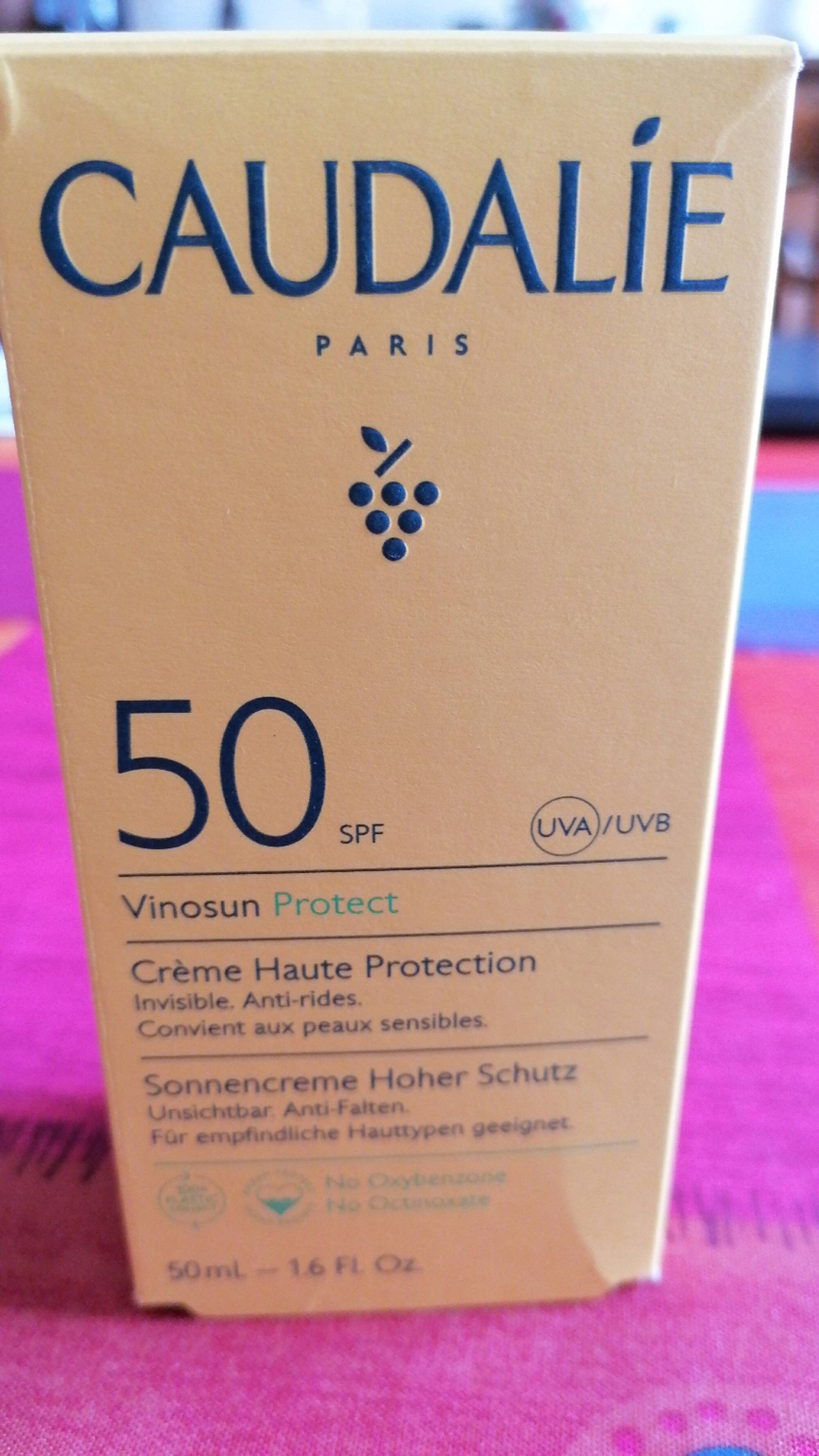 CAUDALIE - Crème haute protection SPF 50