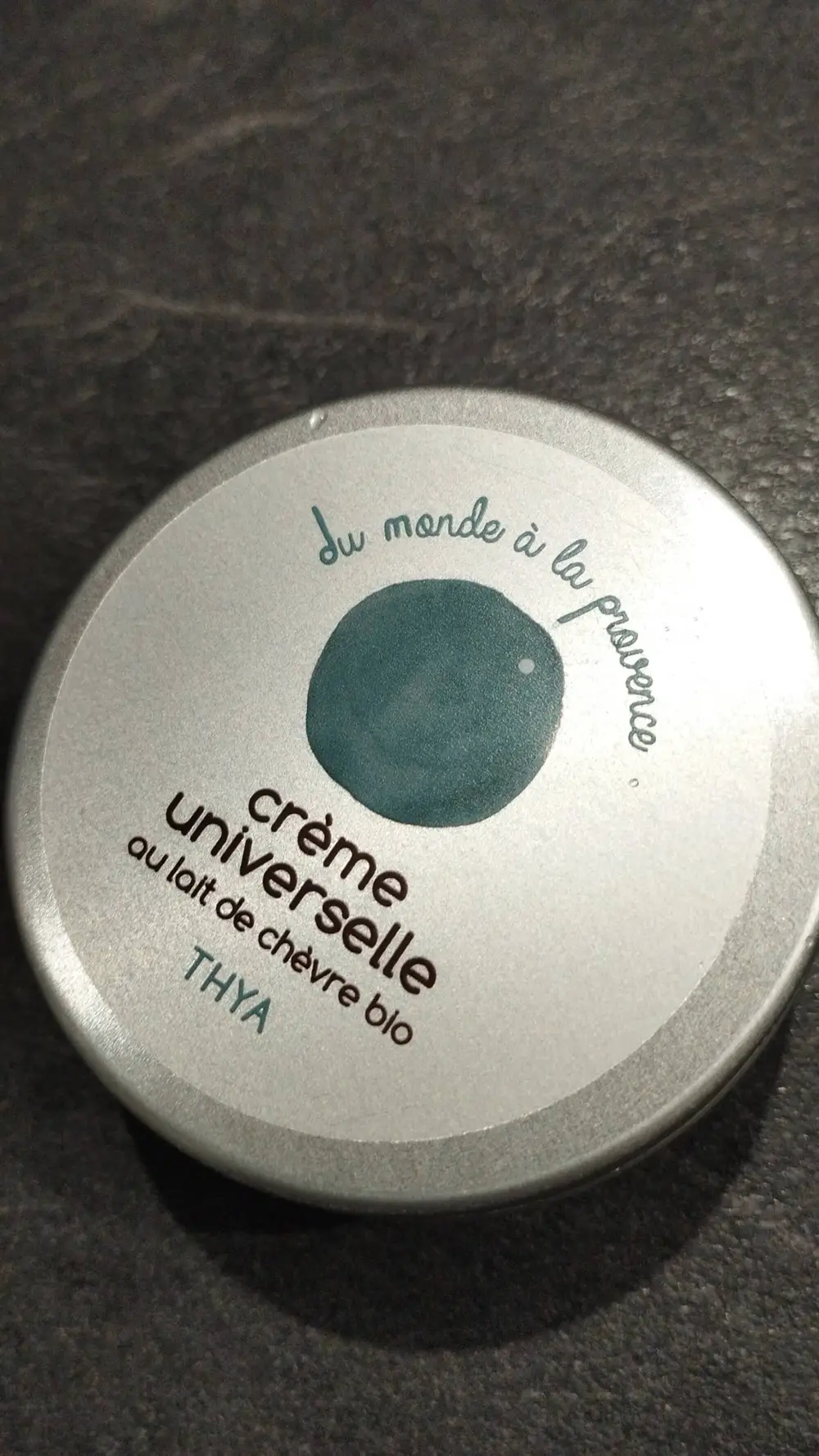 DU MONDE À LA PROVENCE - Thya - Crème universelle au lait de chèvre bio