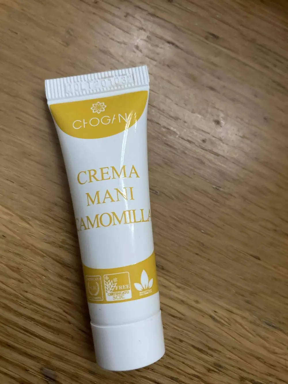 CHOGAN - Crema mani camomilla