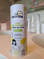 LA FOURCHE - Mon déodorant solide en stick parfum citron