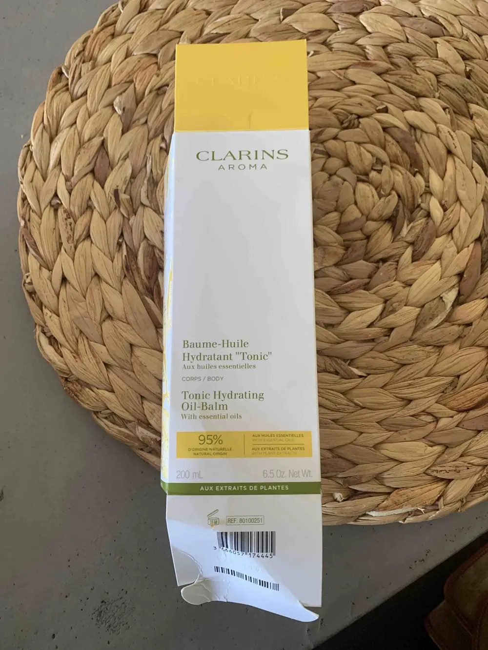 CLARINS - Baume huile hydratant 