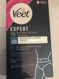 VEET - Veet Expert bandes de cire peau sensible