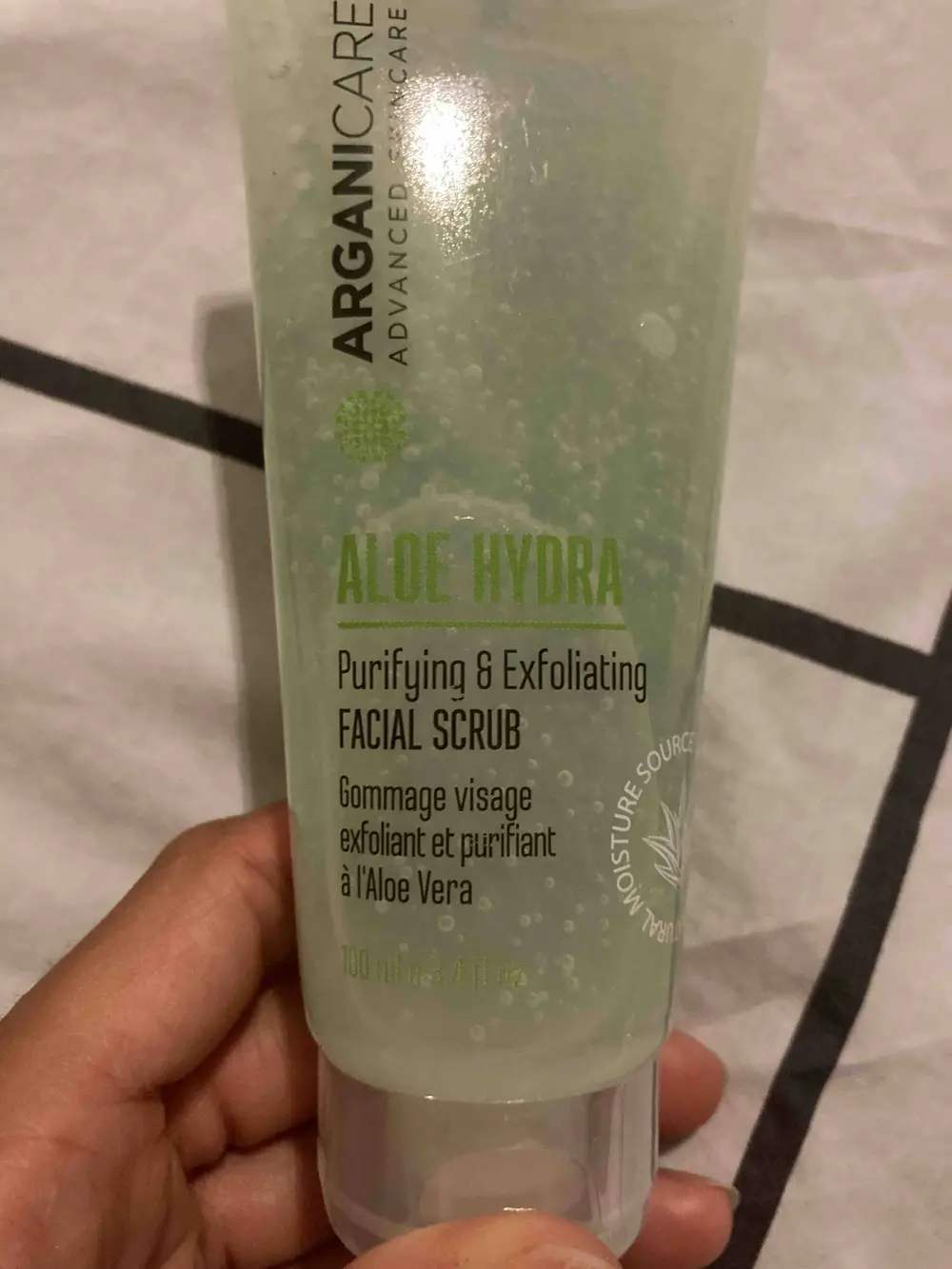 ARGANICARE - Aloe hydra - Gommage visage