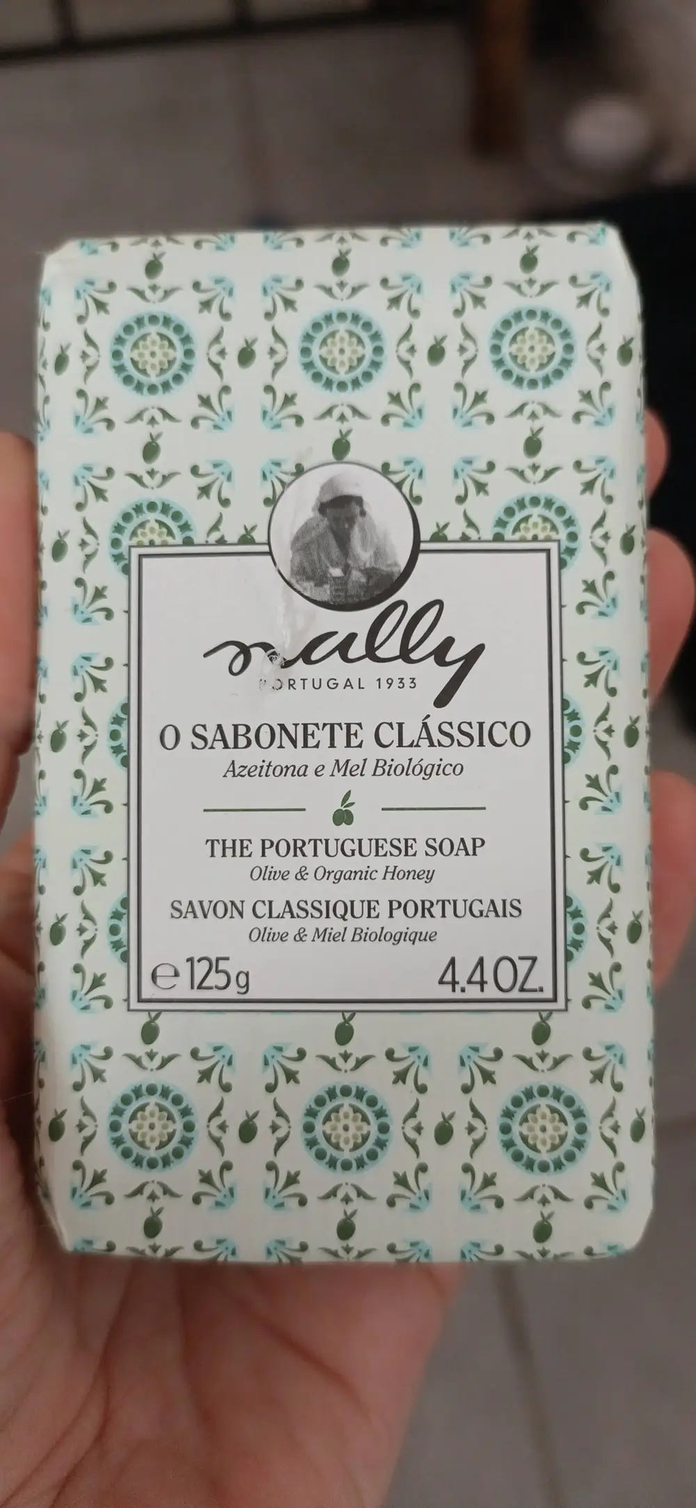NALLY - Olive & Miel biologique - Savon classique portugais
