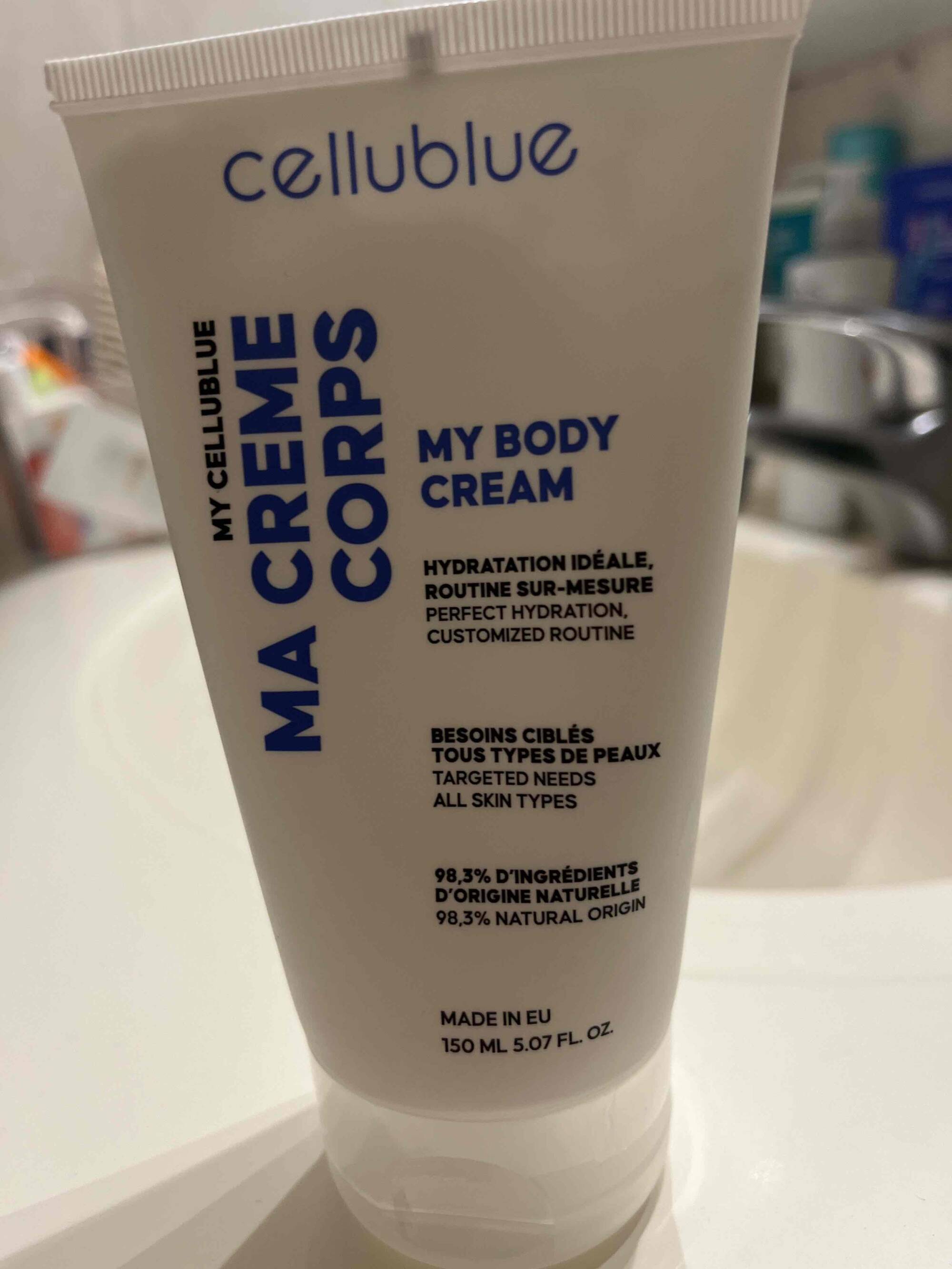 CELLUBLUE - My cellublue - Crème corps