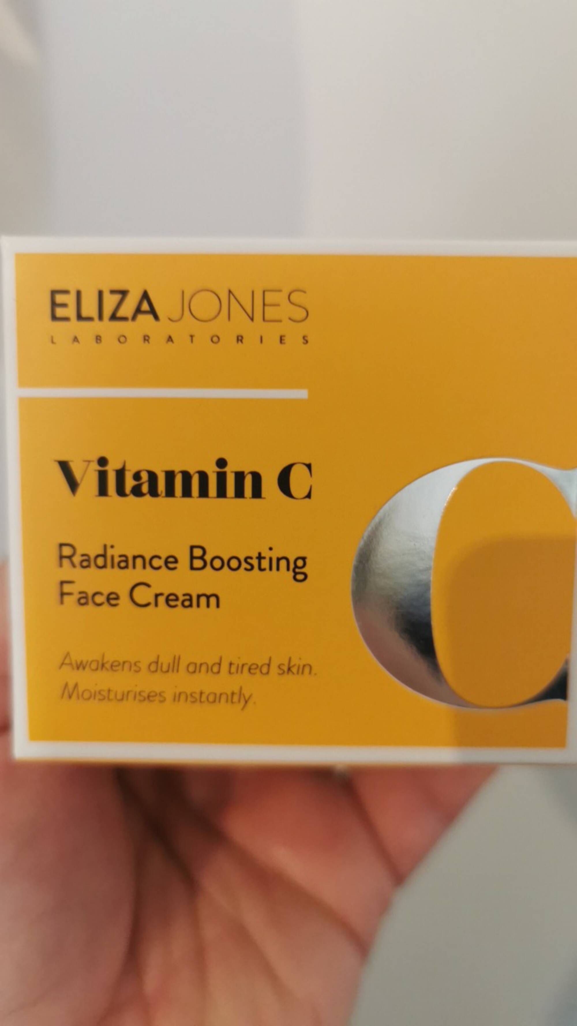 ELIZA JONES - Vitamin C - Radiance boosting face cream 