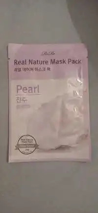 RIRE - Real nature mask pack pearl 