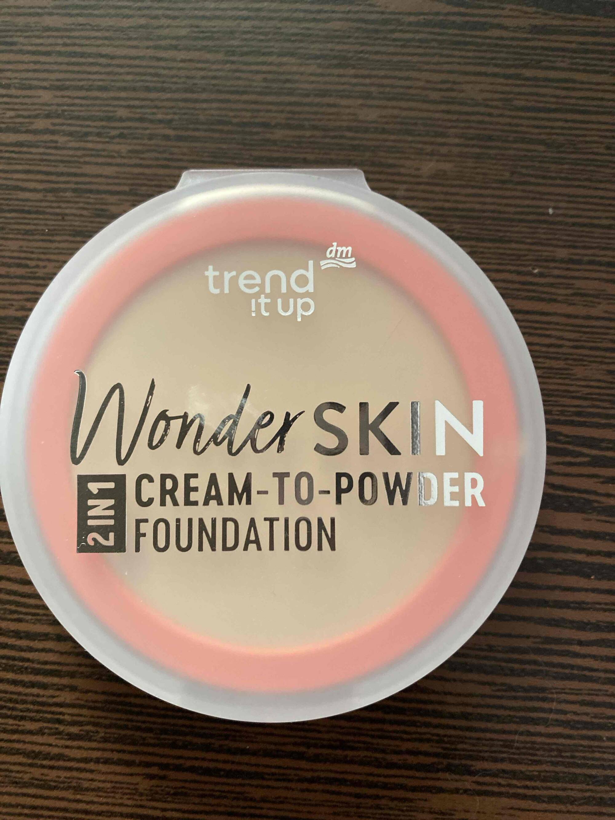 TREND IT UP - Wonder skin - Cream-to-power foundation 2 in 1