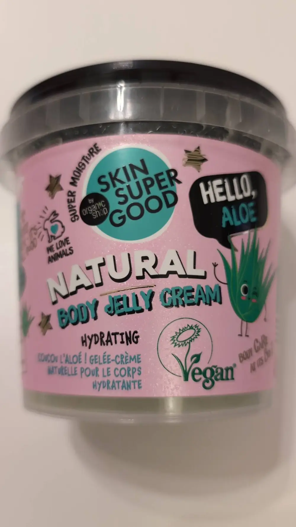 ORGANIC SHOP - Skin super good - Gelée crème naturelle pour le corps 