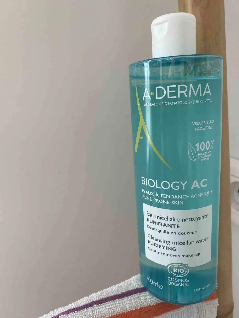 A-DERMA - Biology AC - Eau micellaire nettoyante purifiante