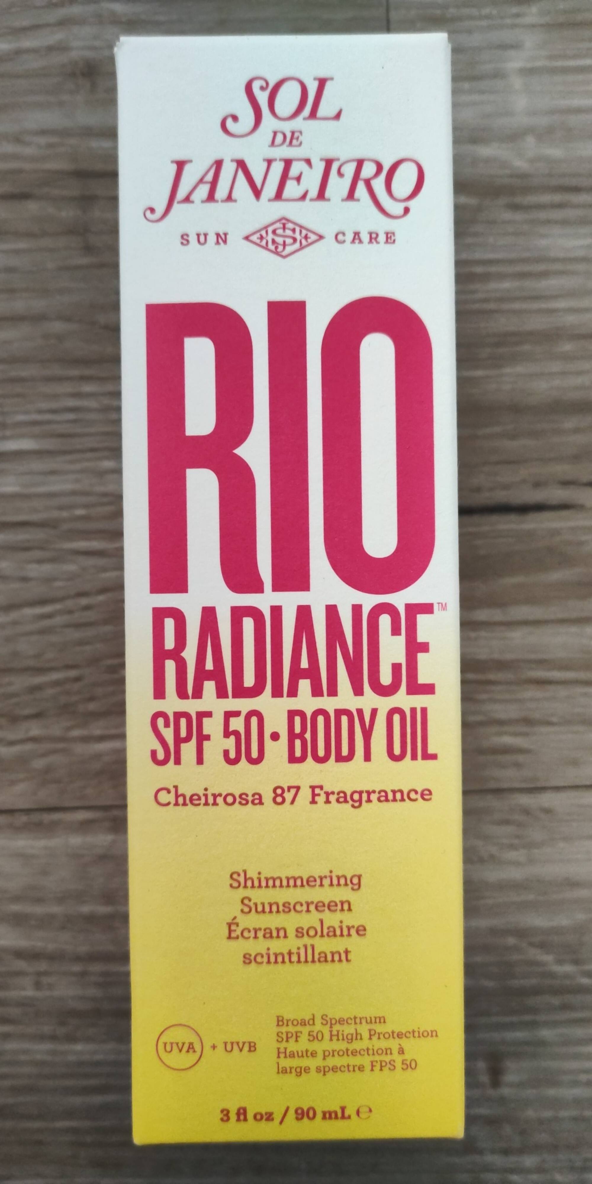 SOL DE JANEIRO - Rio radiance - Body oil  SPF 50