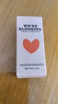 SOPHIA + MABELLE - We're blushing - Creamy blush stick